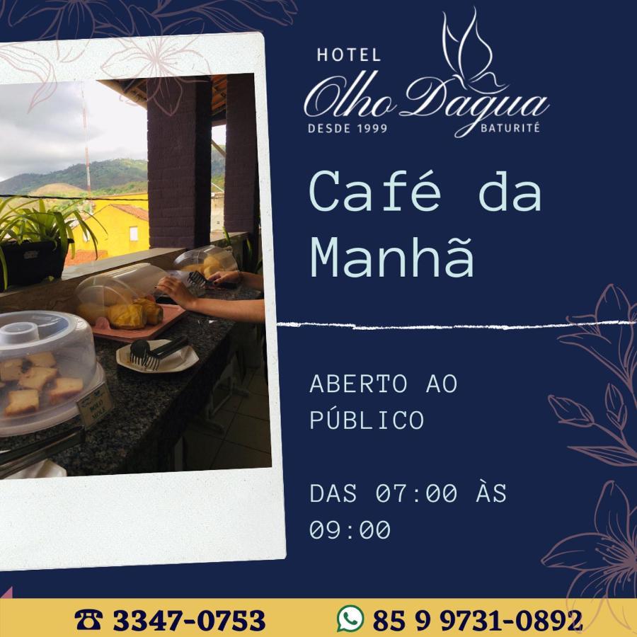 Hotel Olho D'água - Baturité Exterior foto